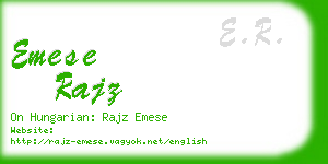 emese rajz business card